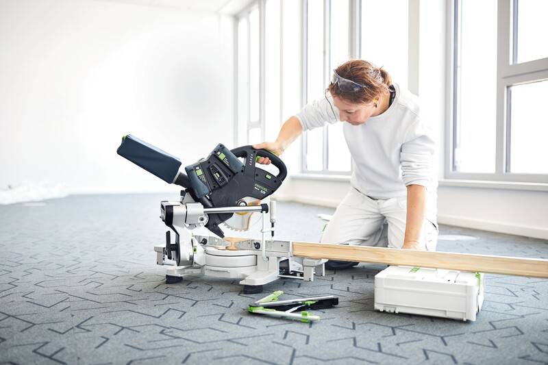Scie à onglet 2x18V KAPEX KSC 60 EB-Basic (sans batterie ni chargeur) - FESTOOL - 577775 - Image 10