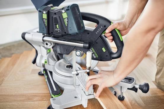 Scie à onglet 2x18V KAPEX KSC 60 EB-Basic (sans batterie ni chargeur) - FESTOOL - 577775 - Image 8