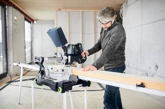 Scie à onglet 2x18V KAPEX KSC 60 EB-Basic (sans batterie ni chargeur) - FESTOOL - 577775 - Image 9
