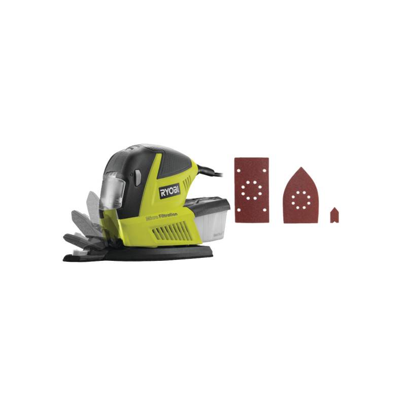 Ryobi - Ponceuse multifonction RYOBI 180W - 30 accessoires RMS180-SA30