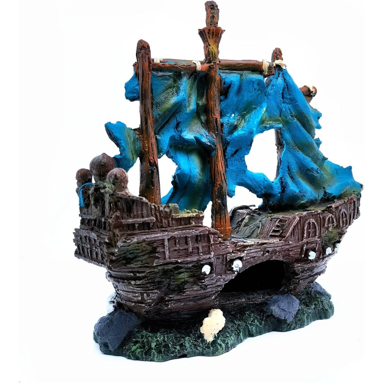 Bateau Pirate Décoratif pour Aquarium DtopbuyAge - Image 5