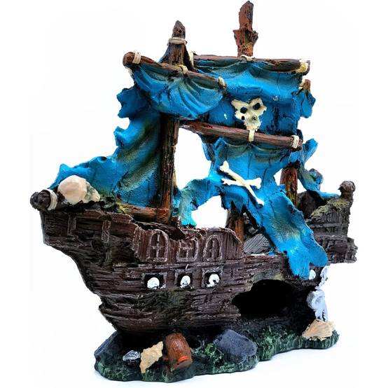 Bateau Pirate Décoratif pour Aquarium DtopbuyAge - Image 2