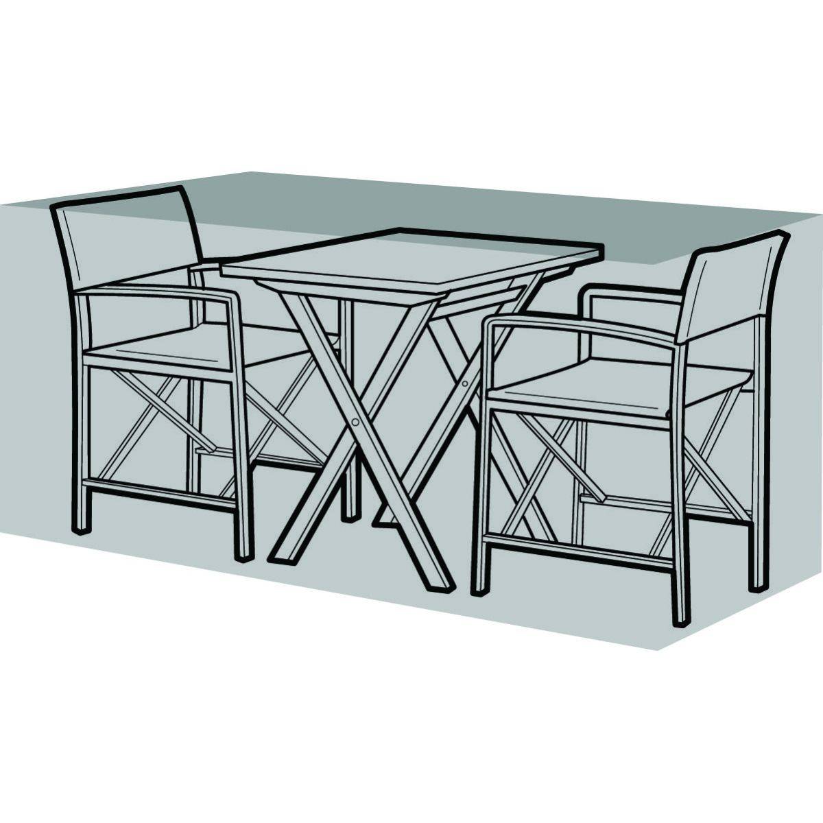 Garland - Housse de protection salon de jardin bistrot 2 places - Imagen 1