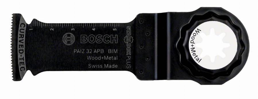 Bosch - Lame de scie Bois et Métal BIM 32x60 mm BOSCH PAIZ 32 APB Starlock Plus pour outil oscillant - 2608662315