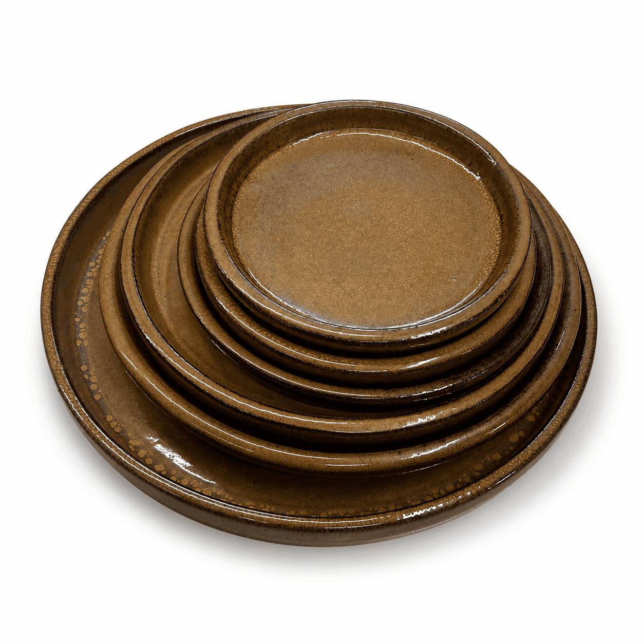 Provencelia - Soucoupe ronde 28cm miel ambré - Image 3