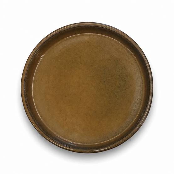 Provencelia - Soucoupe ronde 28cm miel ambré - Image 1