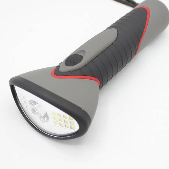 Lampe Torche Focus & Wide - LED Centrale 24 LEDs 4 Modes Soft Touch Portée 30 m - Image 4