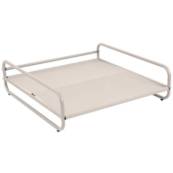 Oviala - Structure pour fauteuil et pouf de salon de jardin modulable beige Mixi - Oviala - Image 2