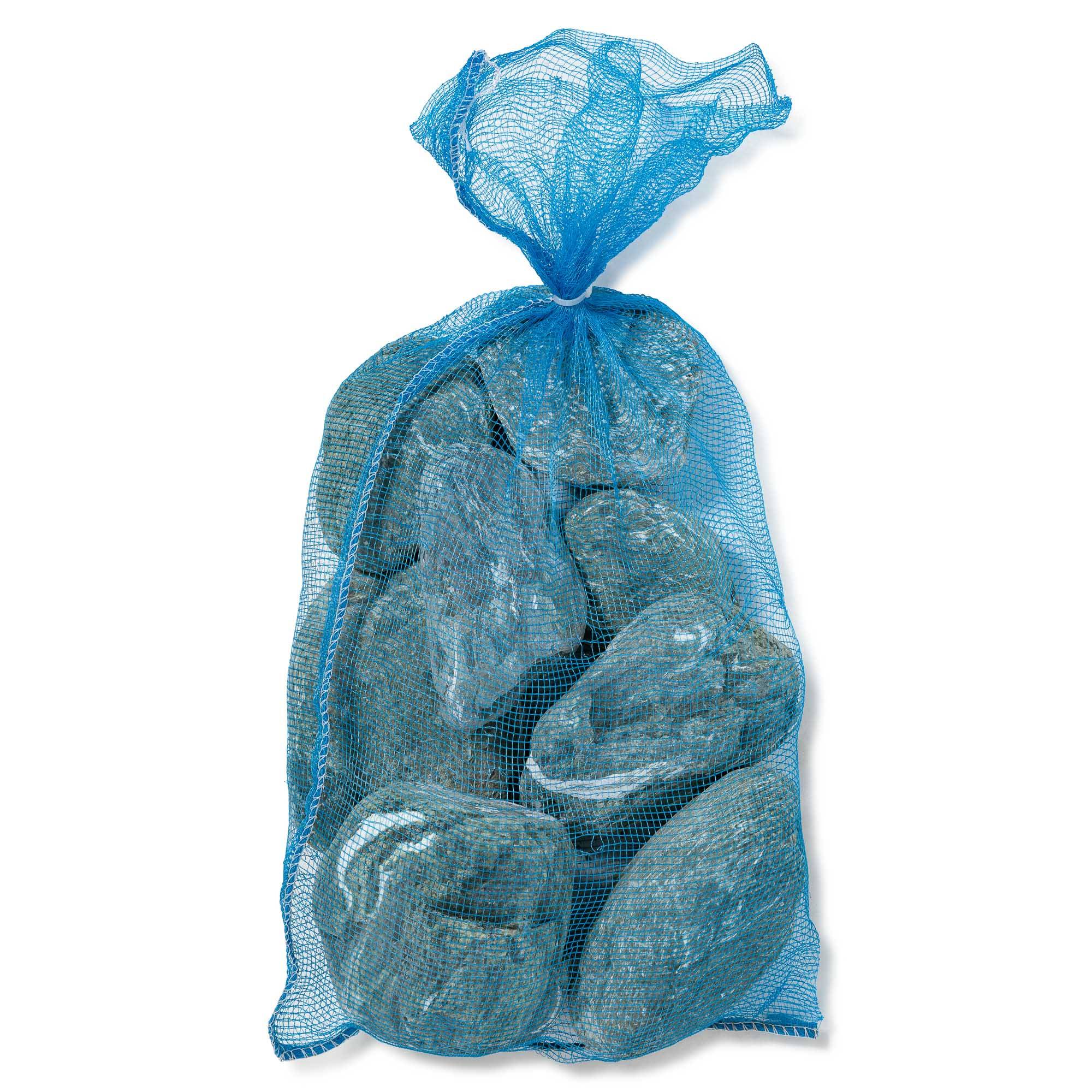 RO'MA Nature - Galet Vert Alpi 10-15 cm - Lot de 5 filets de 15 kg  - RO'MA NATURE - Image 2