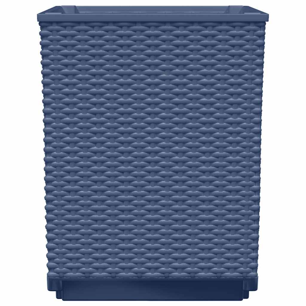 Jardinières en Polypropylène Bleu Gris 30 x 30 x 37 cm - PANGIVO - Image 5