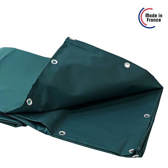 Bâche Agricole 3x5 m XP640AG Verte - Garantie 10 ans - Bâche de protection étanche pour Matériel agricole - Made in France TECPLAST - Imagen 5