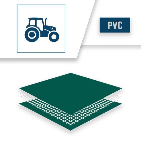 Bâche Agricole 3x5 m XP640AG Verte - Garantie 10 ans - Bâche de protection étanche pour Matériel agricole - Made in France TECPLAST - Imagen 4