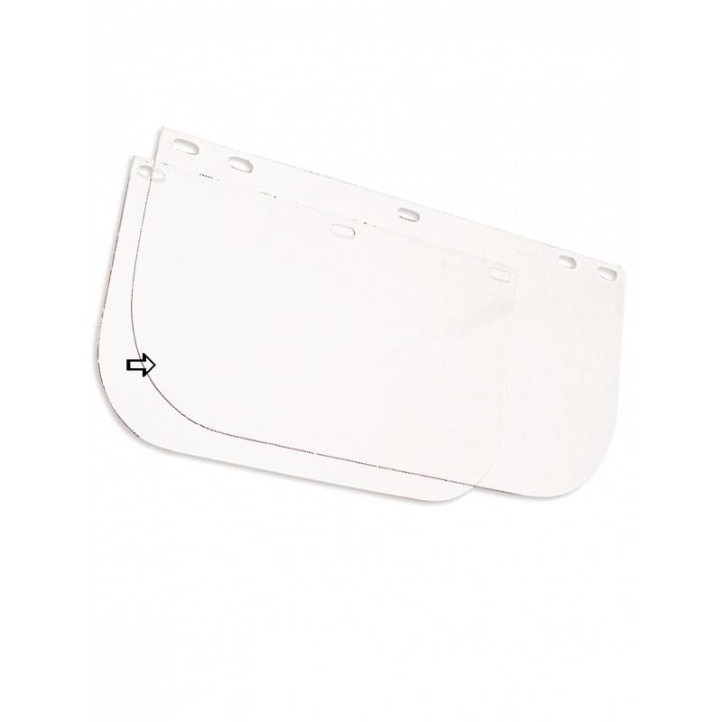 Visière large polycarbonate incolore SINGER - ACC805LARG