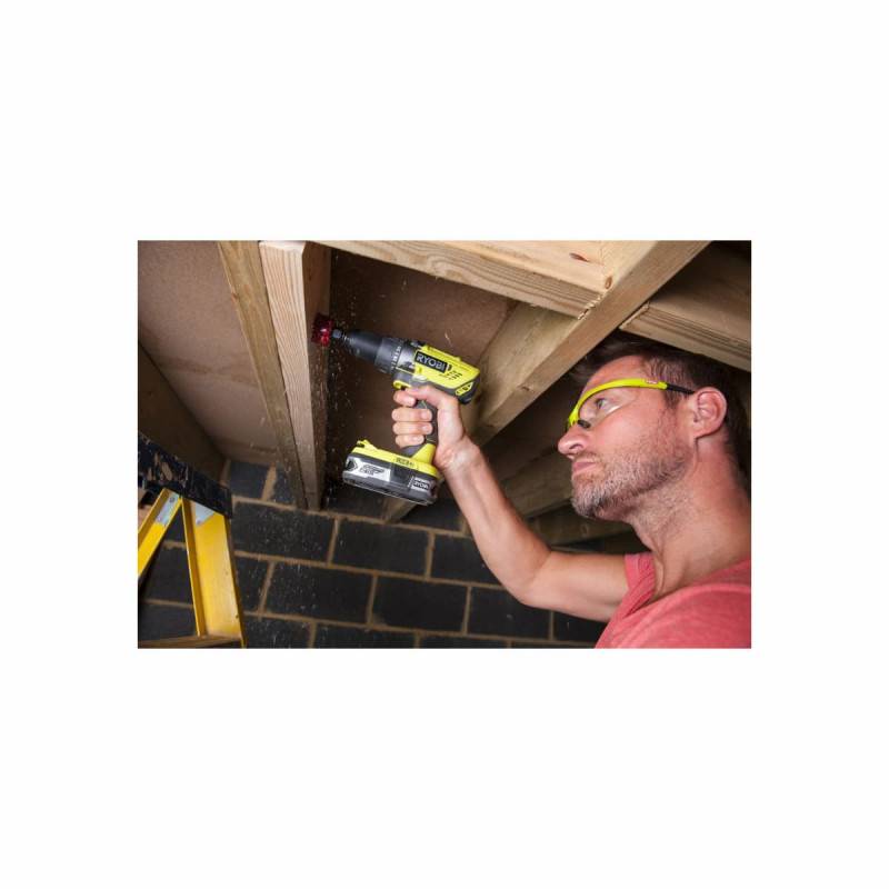 Ryobi - Pack RYOBI Perceuse-visseuse R18DD3 - 18V One+ - 1 Batterie 2.0Ah - 1 Chargeur rapide - Image 2