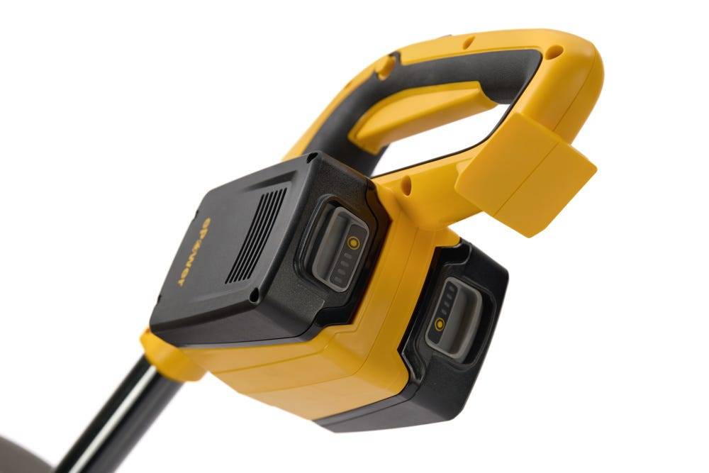Stiga - Coupe-bordures sans fil GT 300e, Technologie 2x20 V, Largeur 30 cm avec tête pivotante 90° et double fil auto-alimenté - STIGA - Image 5
