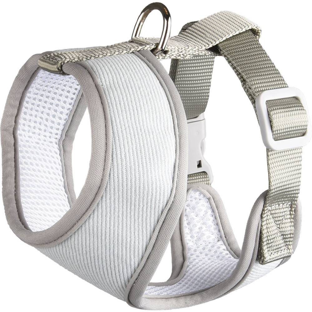 Harnais Small dog S cou 24 cm corps réglable de 32 à 44 cm vert pour chien. - Imagen 2