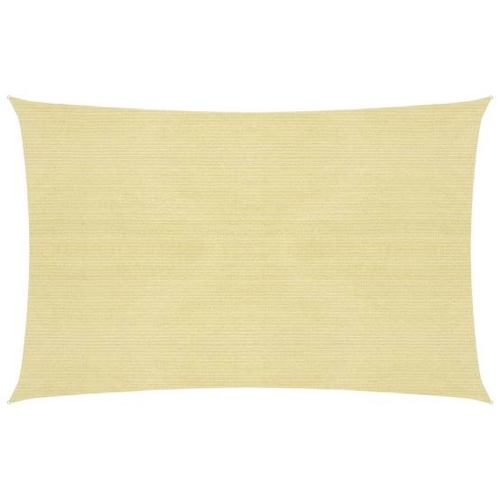 Helloshop26 - Voile toile d'ombrage parasol 160 g/m² PEHD 3 x 4 m beige - Imagen 1