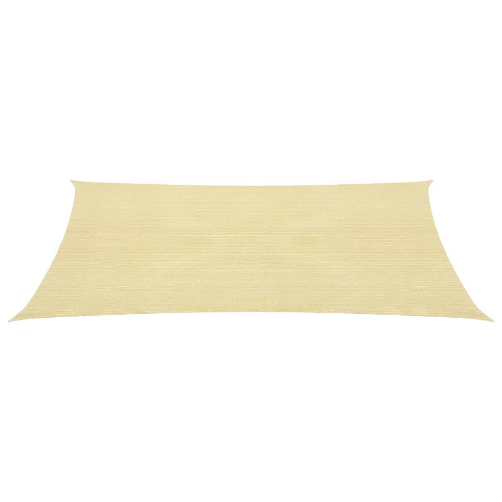 Helloshop26 - Voile toile d'ombrage parasol 160 g/m² PEHD 3 x 4 m beige - Imagen 2