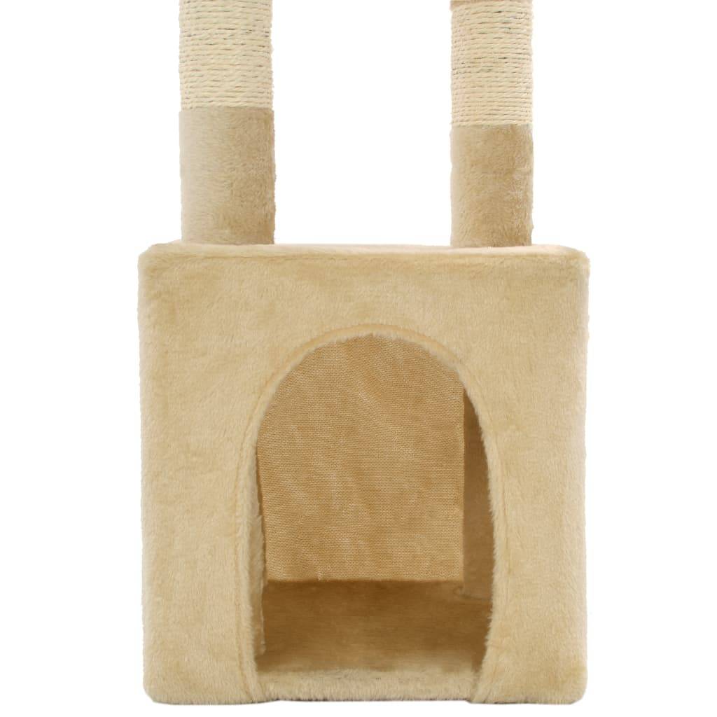 Vidaxl - Arbre à chat avec griffoirs en sisal 109 cm Beige vidaXL 170604 - Imagen 6