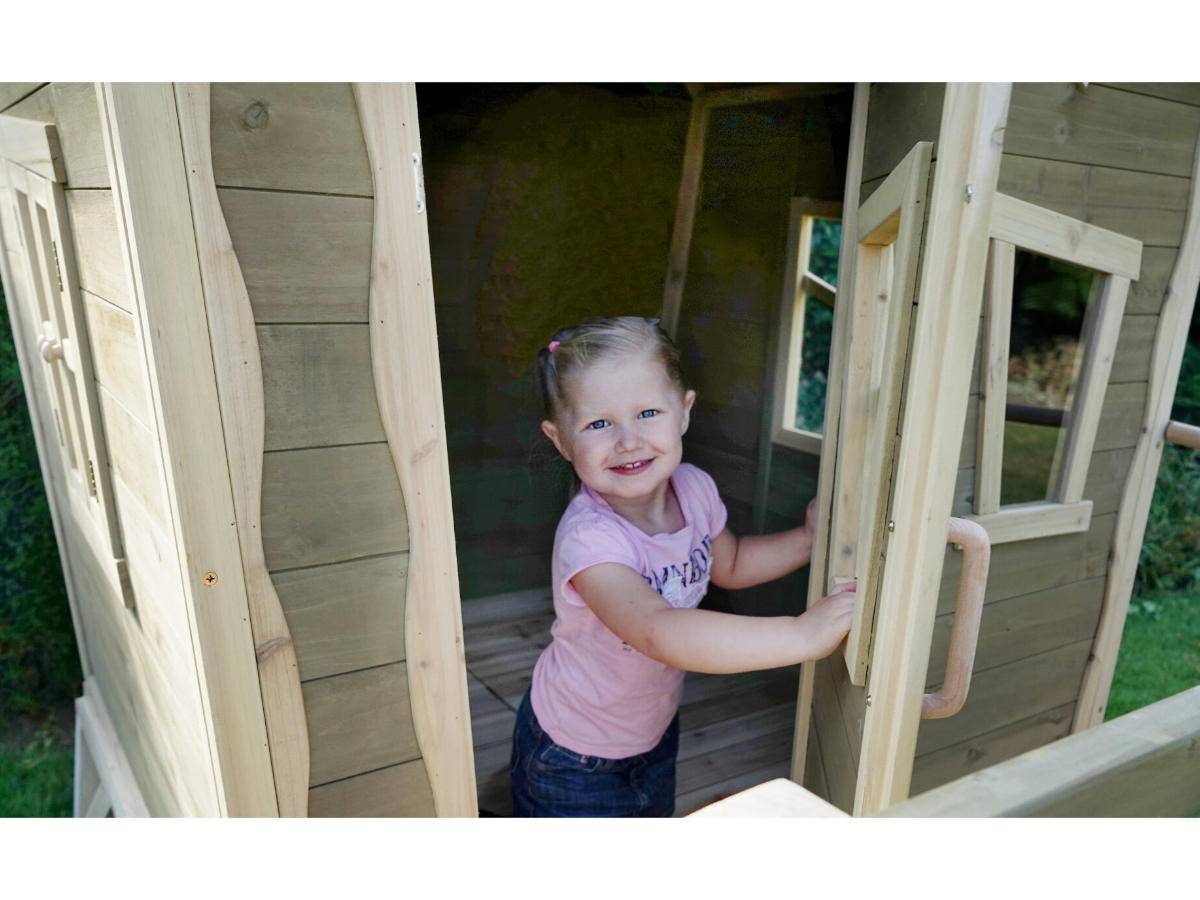 Exit Toys - Maisonnette en bois pour enfants Crooky 300 - Exit Toys - Imagen 3