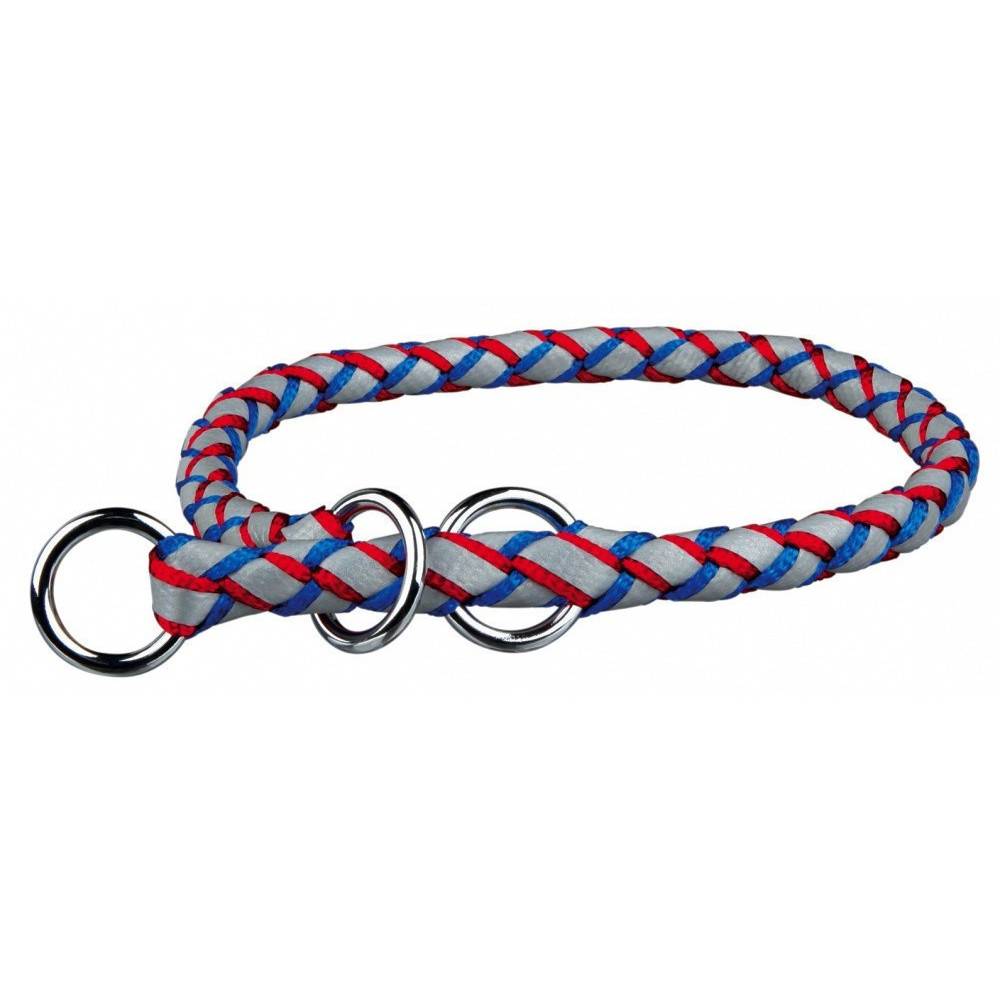 Trixie - Trixie - Collier L. 47-55 cm ø18 mm CAVO d'éducation bleu-rouge - Imagen 2