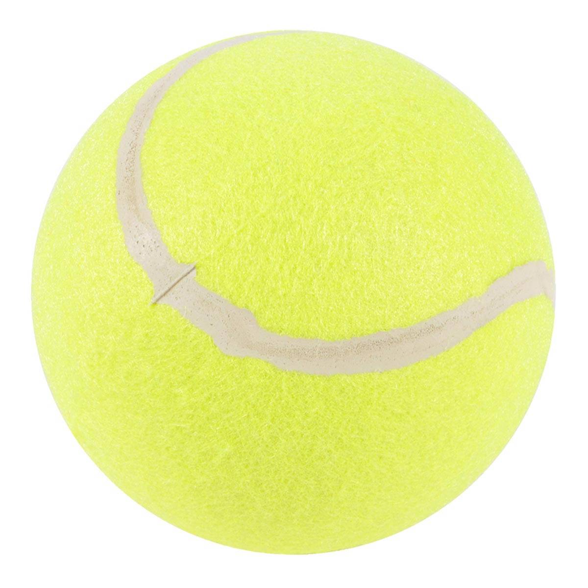 Love Story - Jouet pour Chien "Balle de Tennis" 15cm Jaune