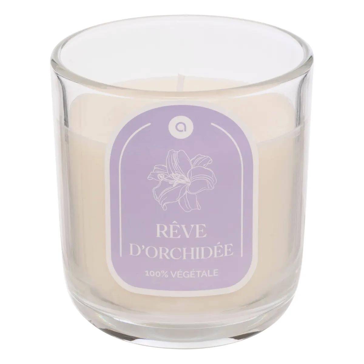 Bougie Parfumée en Verre "Floa" 210g Orchidée - Image 1