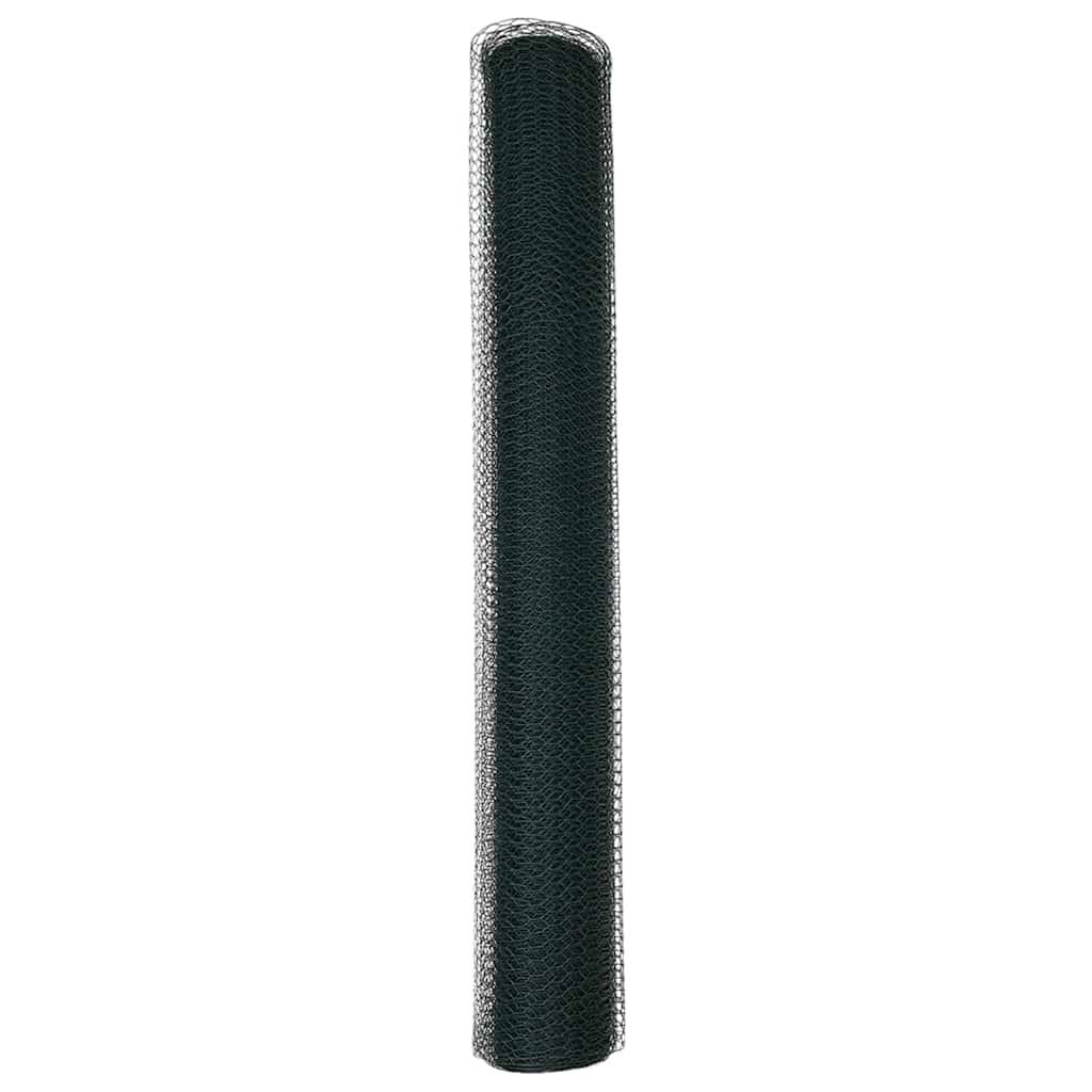 Clôture hexagonale PVC Vert 100 x 1.4 cm, Poids :20.85kg - PANGIVO - Image 6