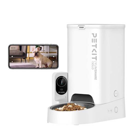 YumShare Solo distributeur de croquettes automatique connecté avec caméra 3L Petkit - Image 1