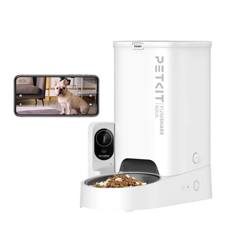 YumShare Solo distributeur de croquettes automatique connecté avec caméra 3L Petkit - Image 1