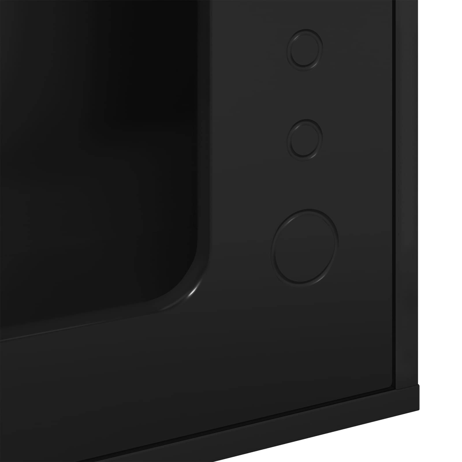 Vidaxl - Maison pour chat Noir 51 x 30 x 42,5 cm Bois d'ingénierie vidaXL 8000645 - Image 9