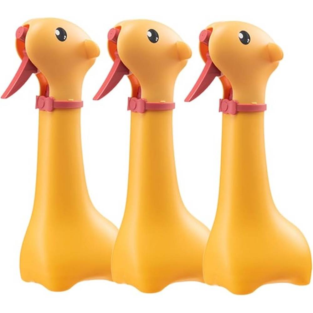 DtopbuyAge - 3 Pièces Arrosoirs Portables Dessin Animé Plastique Jaune Pour Enfants