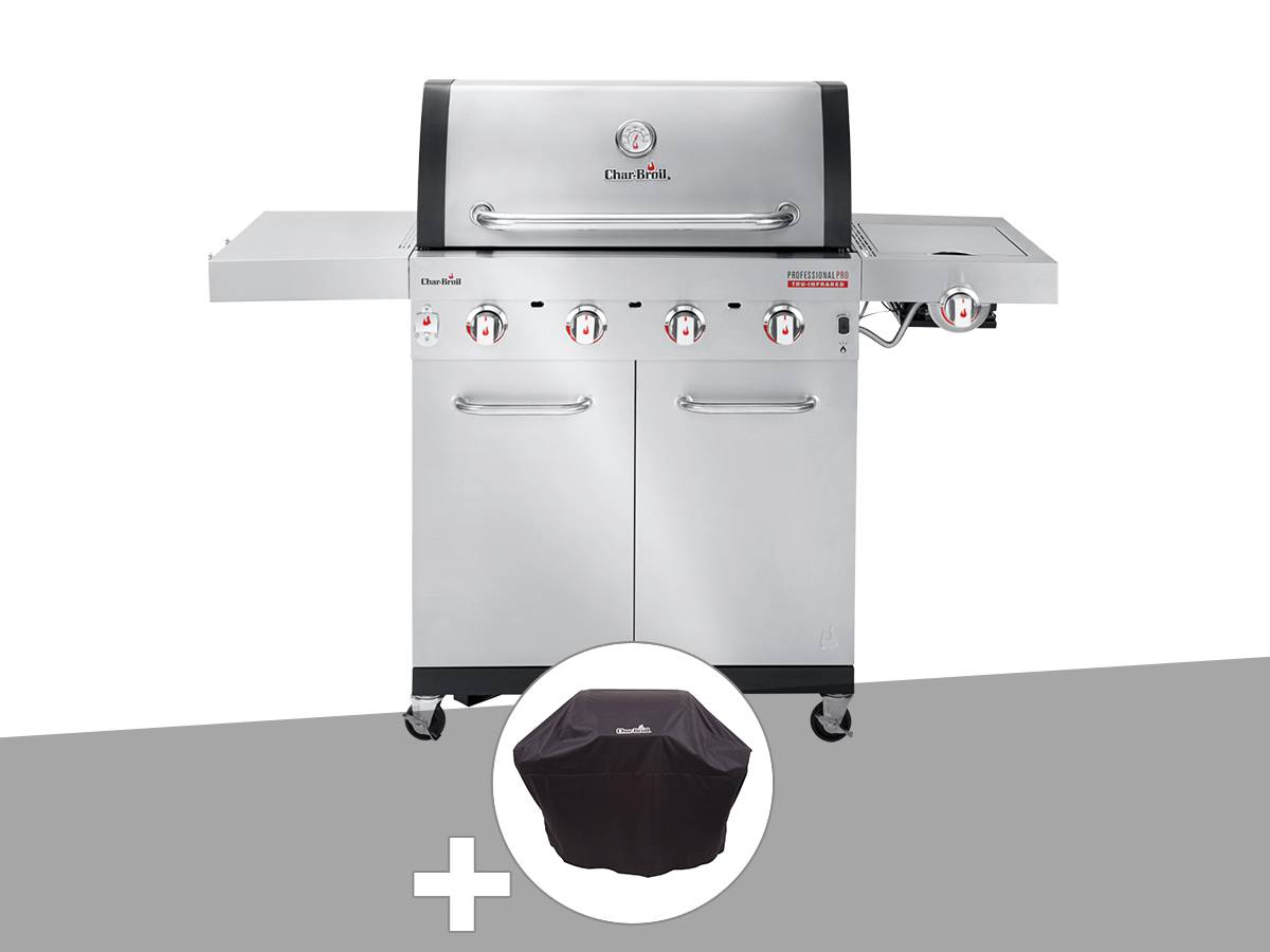 Char-broil - Barbecue à gaz Professional Pro S 4 + Housse de protection - Char-Broil - Imagen 1