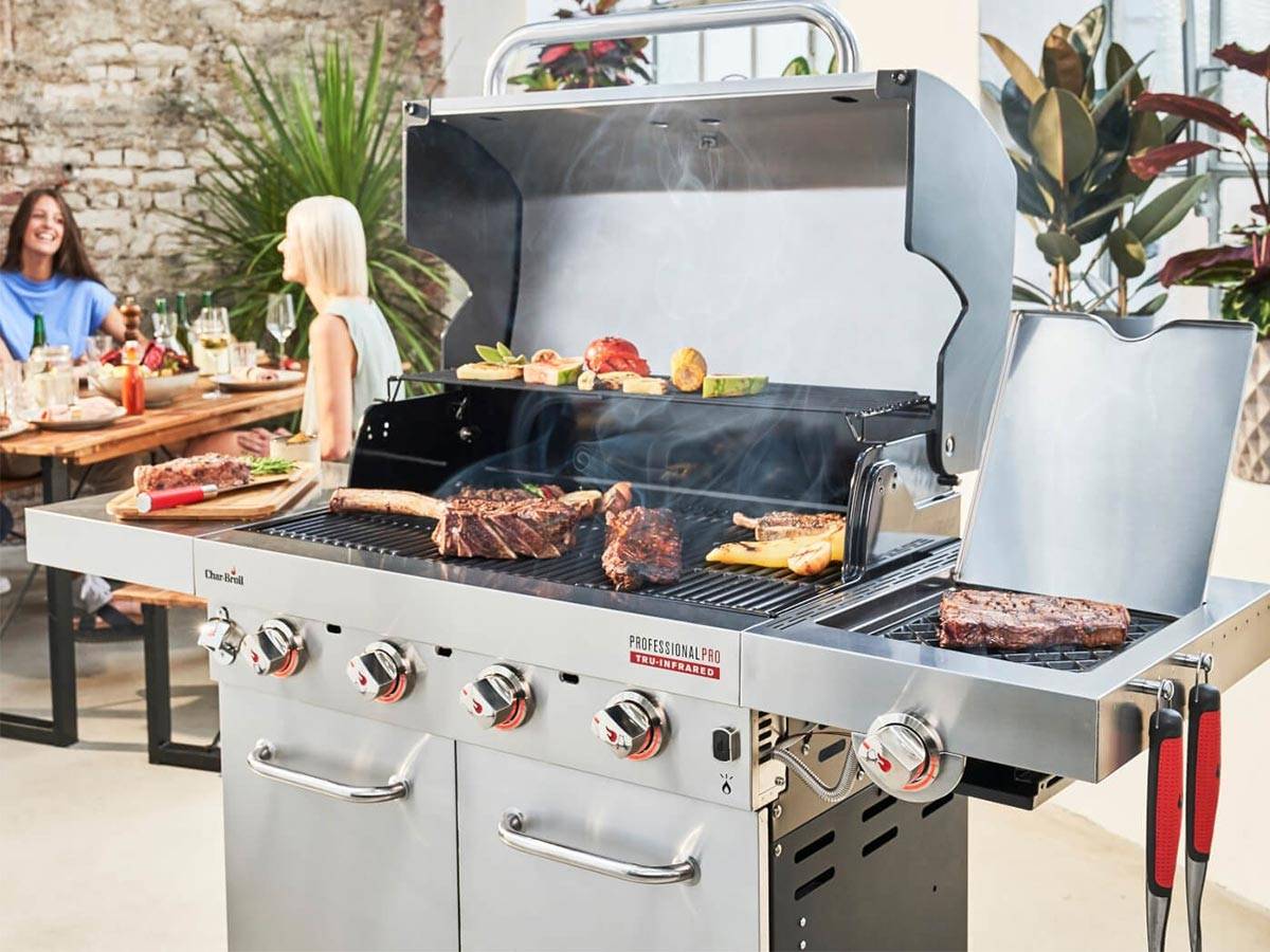 Char-broil - Barbecue à gaz Professional Pro S 4 + Housse de protection - Char-Broil - Imagen 5