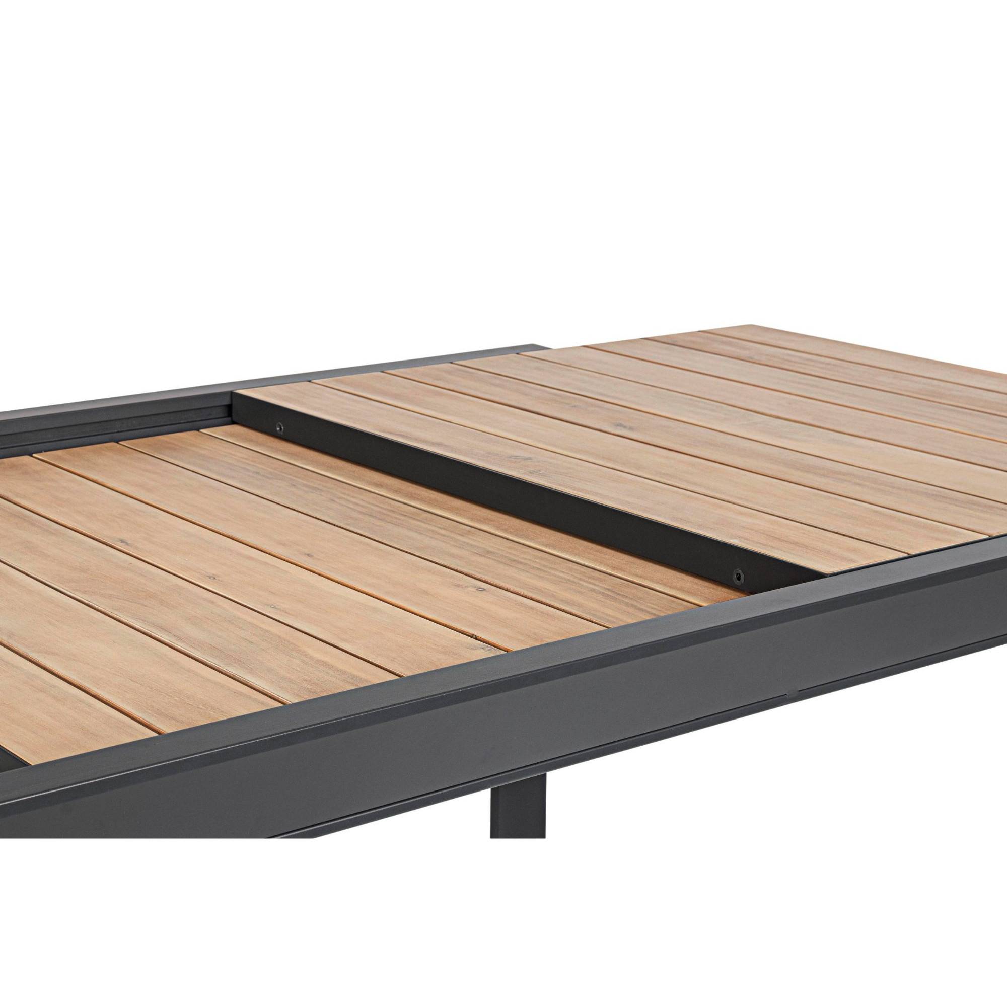 Autre - Table à manger de jardin extensible en métal L160/240 - FREJUS - Imagen 8