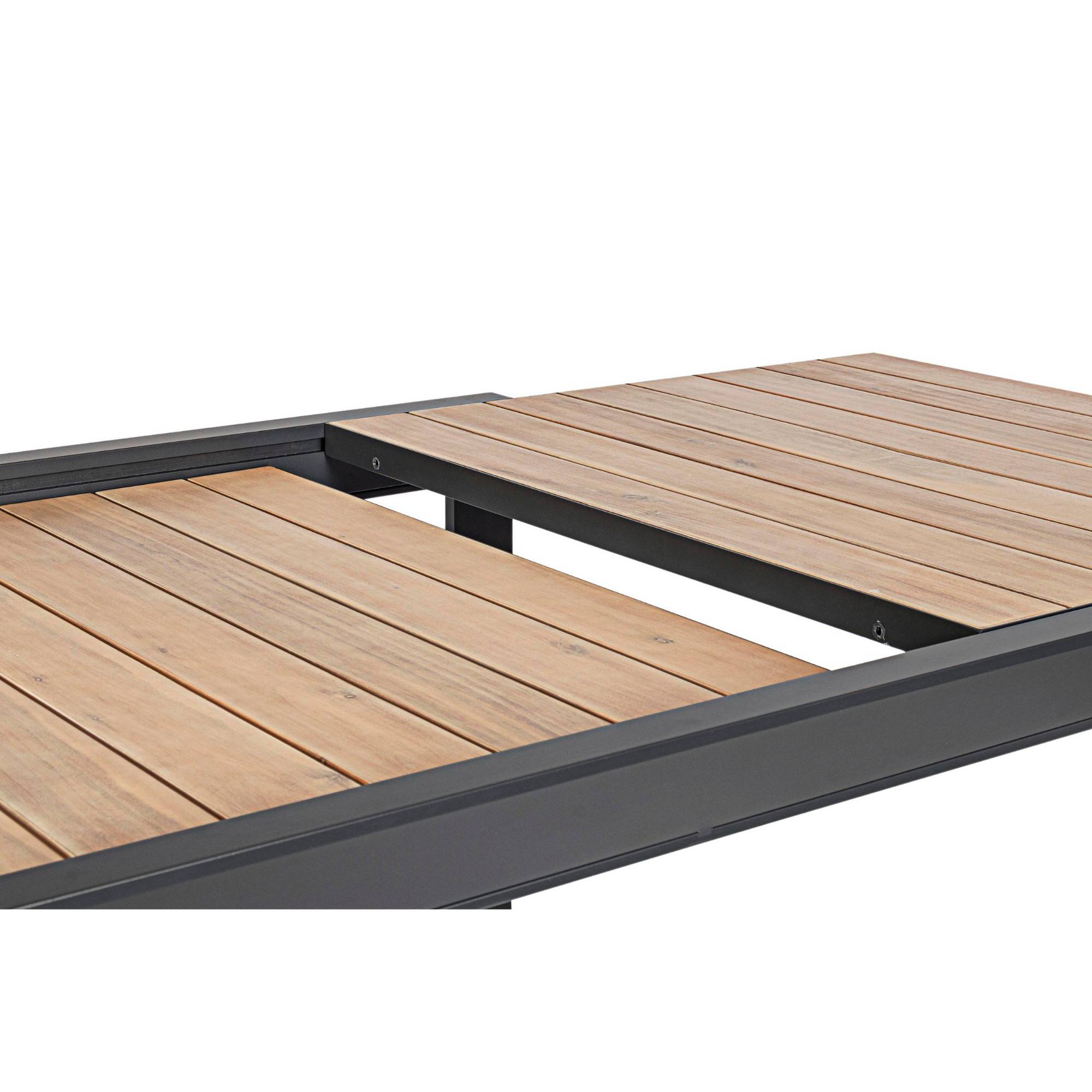 Autre - Table à manger de jardin extensible en métal L160/240 - FREJUS - Imagen 9