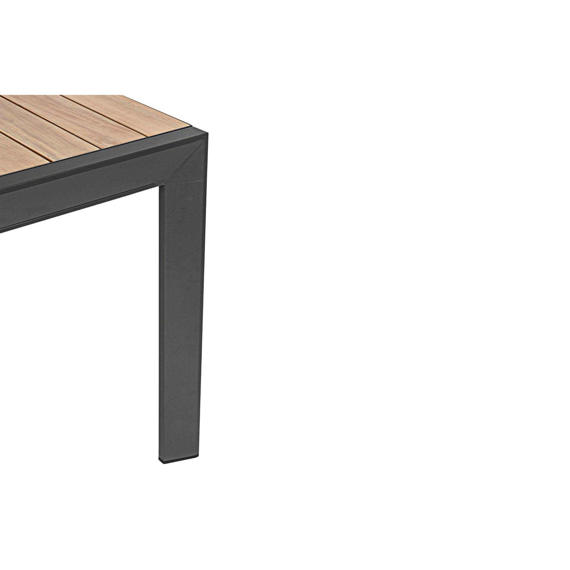 Autre - Table à manger de jardin extensible en métal L160/240 - FREJUS - Imagen 6