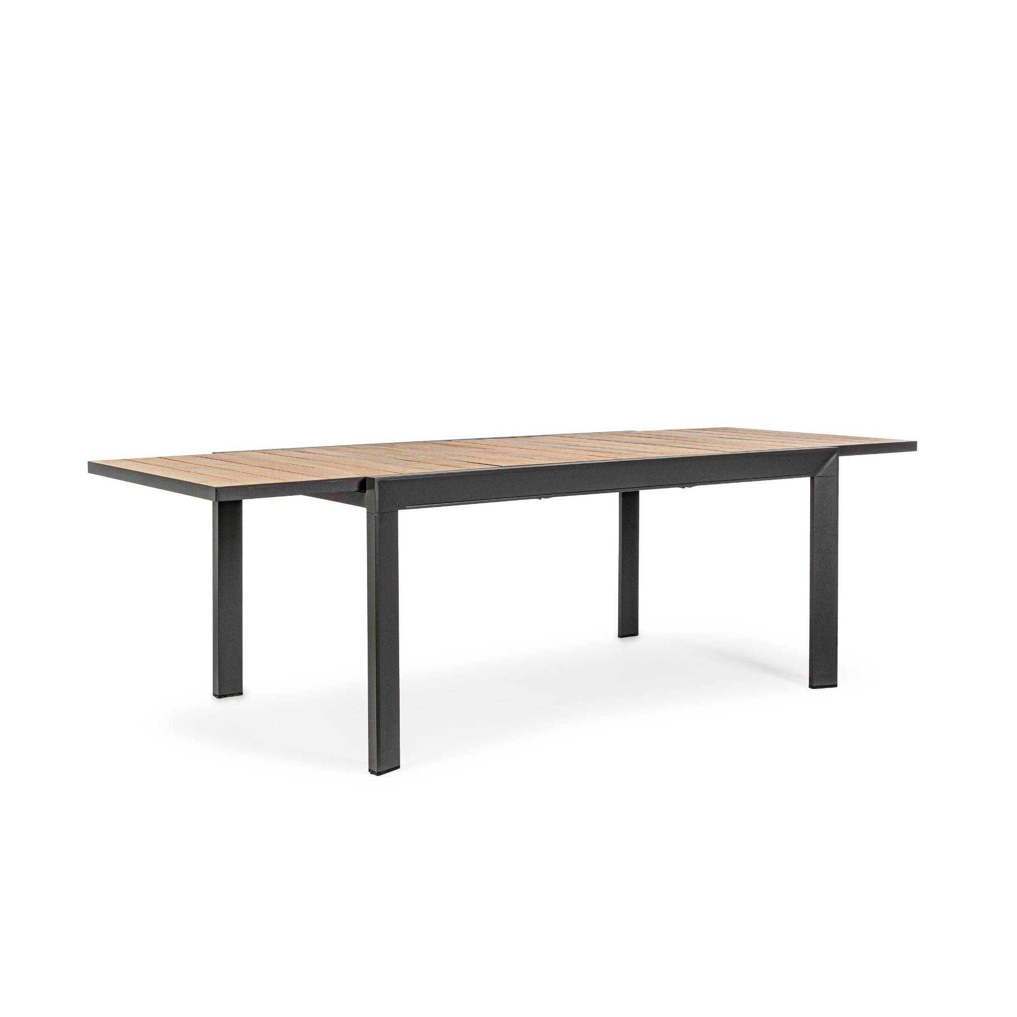 Autre - Table à manger de jardin extensible en métal L160/240 - FREJUS - Imagen 5