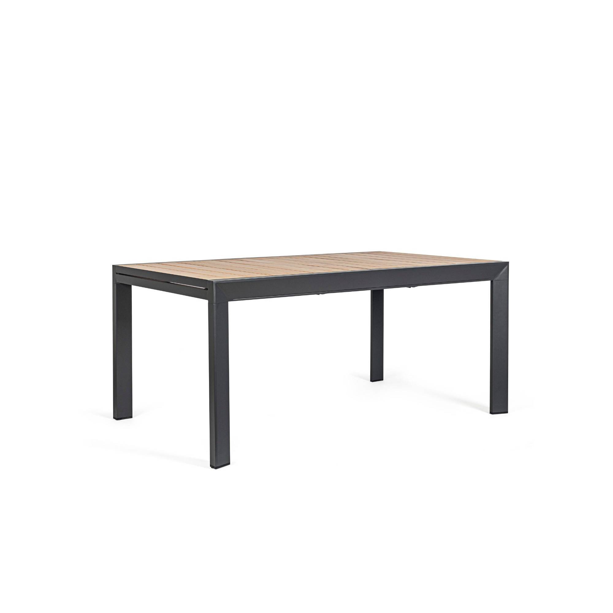 Autre - Table à manger de jardin extensible en métal L160/240 - FREJUS - Imagen 3