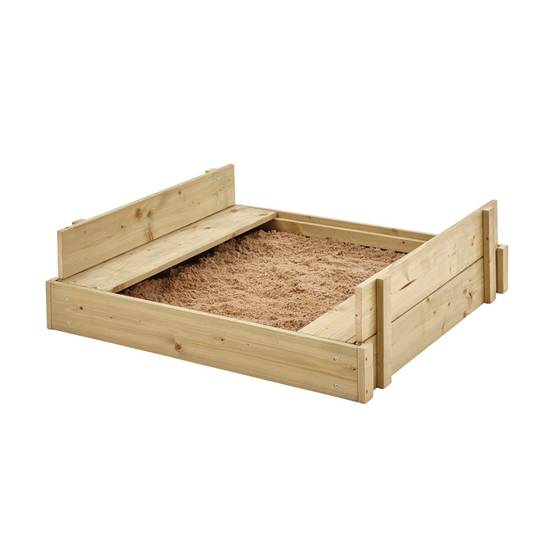 Tp Toys - Bac à sable enfant avec bancs intégrés bois FSC® - Imagen 2