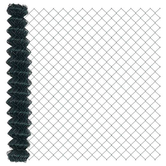 Clôture en treillis métallique Acier Vert 100 x 160 cm, Poids :17.15kg ...