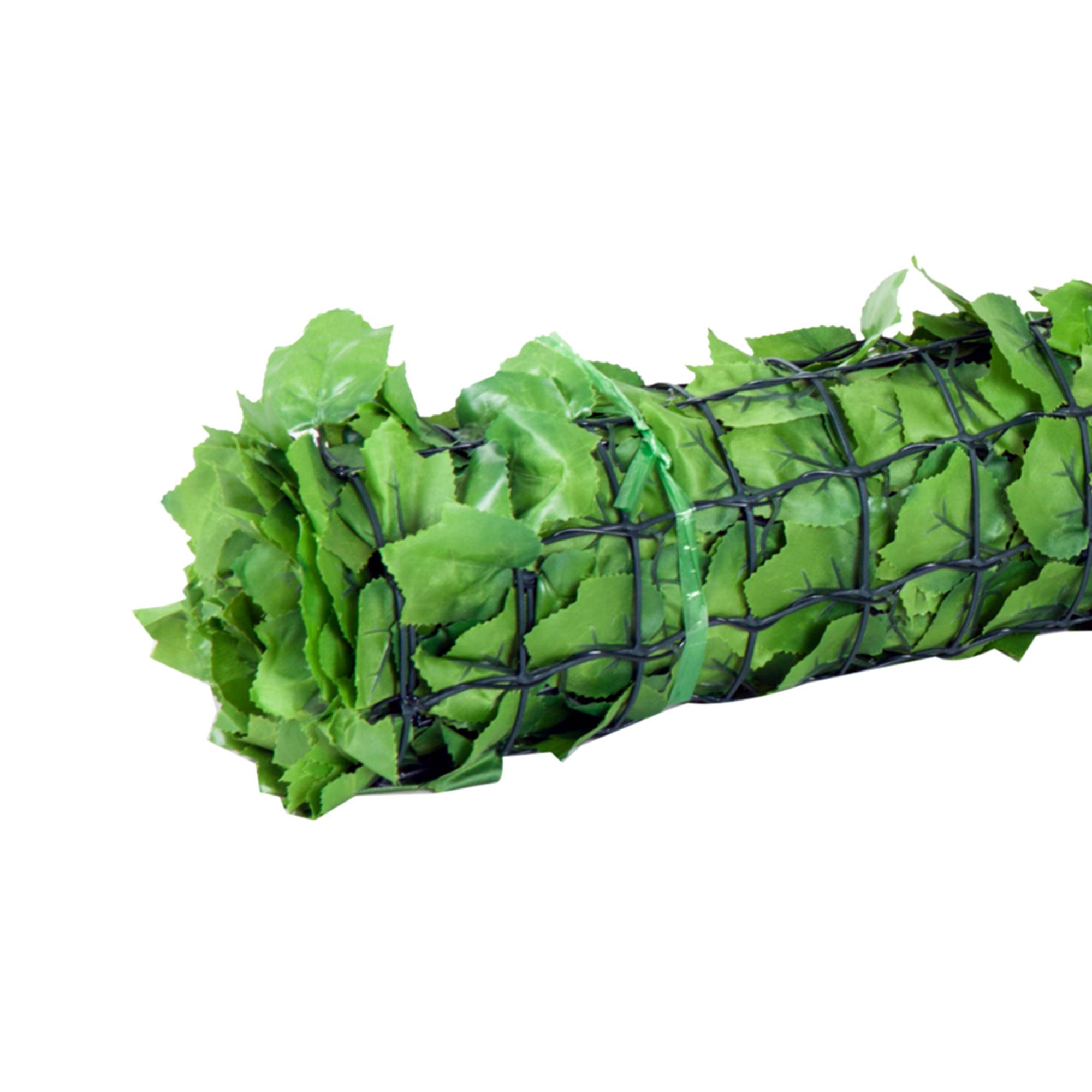 Haie Artificielle Érable Rouleau Brise-vue Balcon Occultant 300x100cm Vert - ComfortXL Outdoor Living - Image 8