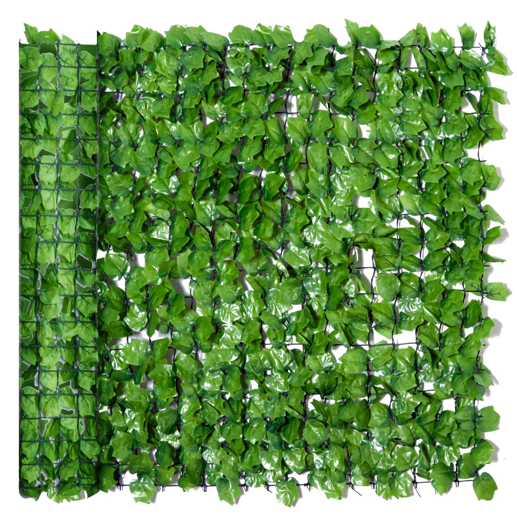 Haie Artificielle Érable Rouleau Brise-vue Balcon Occultant 300x100cm Vert - ComfortXL Outdoor Living - Image 2