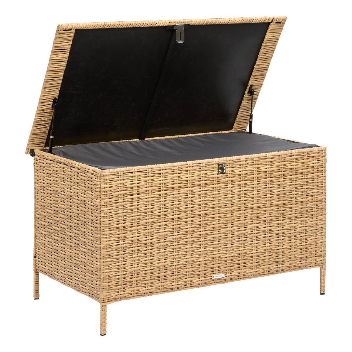 Hesperide - Coffre de rangement 300L Bayana savana en résine tressée - Hespéride - Image 3