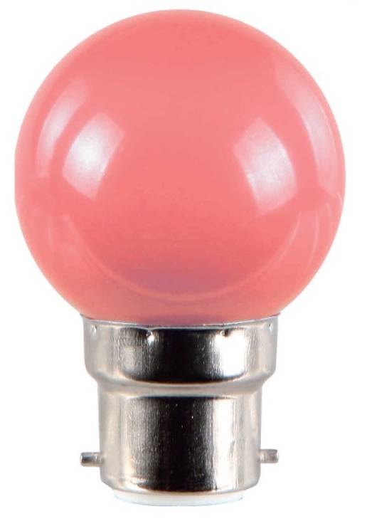 Fox Light - Ampoule LED 1W B22 couleur Rouge Fox Light