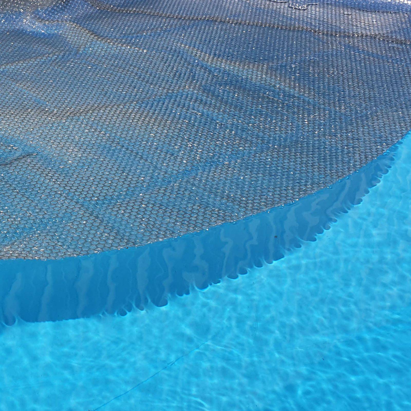 Bâche  Solaire Piscine Grise Rectangle 2.2x4.5m Epaisseur 215 Microns Edenea - Image 9
