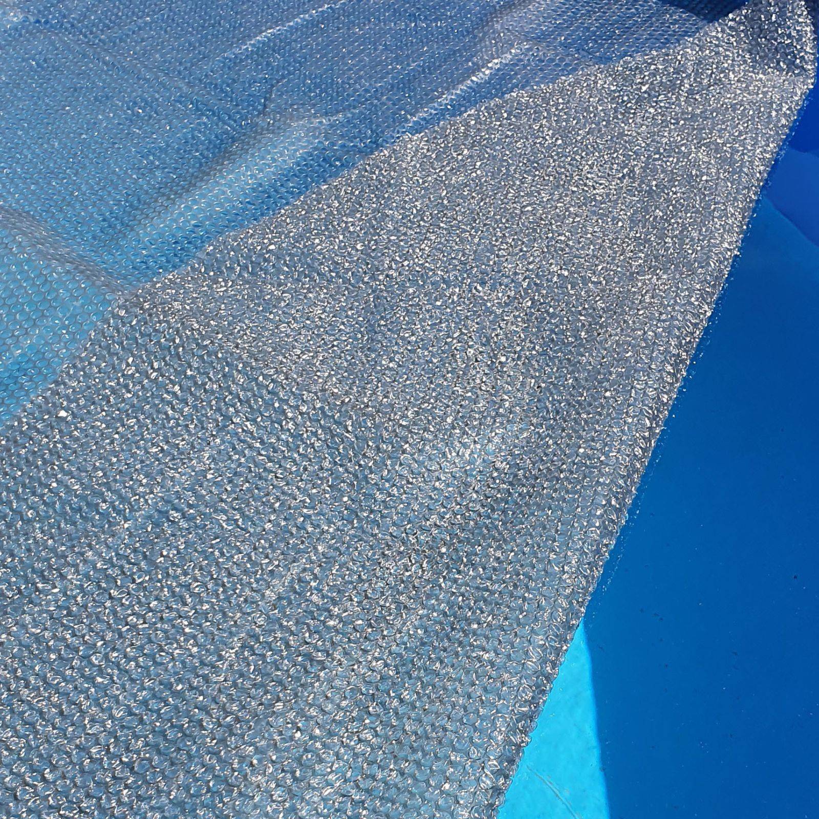 Bâche  Solaire Piscine Grise Rectangle 2.2x4.5m Epaisseur 215 Microns Edenea - Image 8