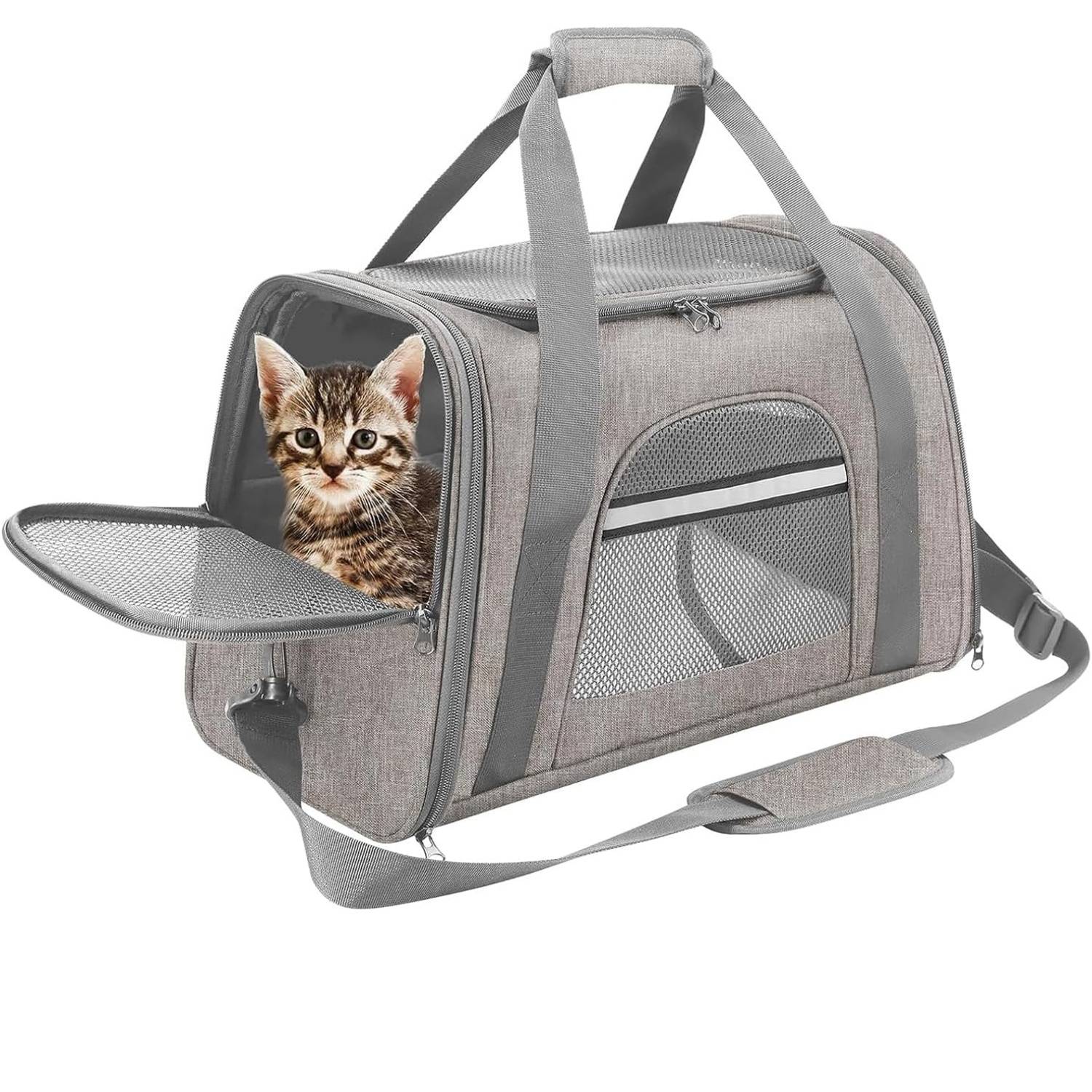 DtopbuyAge - Sac de Transport Pliable et Aéré pour Chat/Chien DtopbuyAge - Image 1