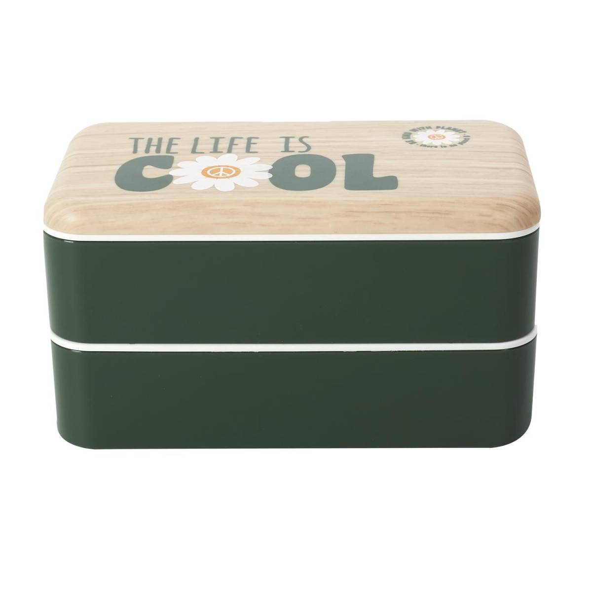 Cook Concept - Coffret Repas Lunch Box "4 Pièces" 25cm Vert - Image 7