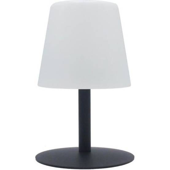 Lumisky - Lampe de table LED sans fil Standy Mini Rock - Lumisky - H 25 cm - Gris et blanc - Image 1